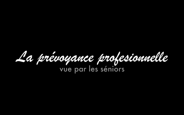 La prévoyance professionnelle vue par les séniors